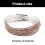 Armband met meerdere strengen, elastische-roze rood 4