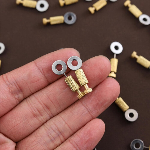 20Pcs Leather Positioning Needles,Leathercraft Located Needles Locking Pins for DIY Leather Craft Sewing Stitching 1