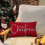 (shape20)Christmas Pillow Covers Merry Christmas Throw Pillow Decorative Christmas Red 3