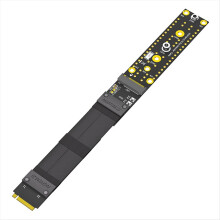 Predlžovací kábel M.2 SSD M.2 (NGFF) Key M NVMe predlžovací kábel, podpora pevných diskov 2230/2240/2260/2280