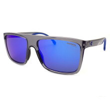 Carrera Sunglasses Crystal Grey with Blue Mirrored CAT.3 Lenses 8055/S KB7 Z0