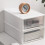Free Installation Storage Solution, Smooth Pushing and Pulling Durable Plastic Drawer Design with Dustproof Cover, Multi Purpose Organization for Home 4
