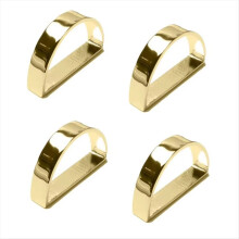 Fashion Napkin Buckle Napkin Holder D-Shaped Napkin Ring Napkin Buckle Modern Simple Napkin Ring Gold