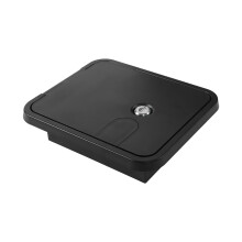 Access Door Electrical Access Door, Lockable Power Cord Hatch, MultiPurpose Hatch For Yacht And RV, Black 011184