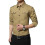 (XS,Khaki)Mens Casual Solid Cotton Slim Fit Shirt Tw 2