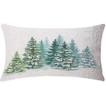 (shape18)Christmas Pillow Covers Merry Christmas Throw Pillow Decorative Christmas Red