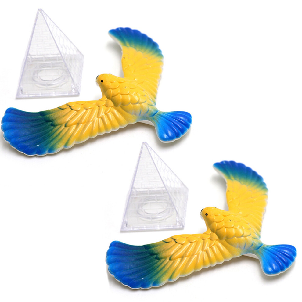 2X Magic Balancing Bird Science Desk Toy Eagle Novelty Fun Children Learning Gift Kid Educational 4854128949088