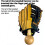 Baseball Hammer OnePiece Mallet For Baseball Glove Shaping Tool 3