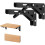 6 Inch Folding Shelf Brackets, 2 Pack Wall-Mounted Brackets, Space-Saving DIY Foldable Shelf for Tables 1