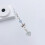 Kralen telefoon charme accessoire strik hart ster-Roze 6