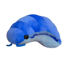 (Blue)30cm Insect Isopod Plush Cute Realistic Pill Bug Stuffed Animal Rolly For Kids,Promotion Tw