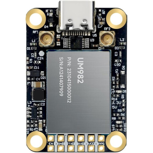 GPS RTK Module, Centimeter-Level High- Tracker, All-Constellation(GPS/BDS/GLONASS//QZSS) GNSS Receive