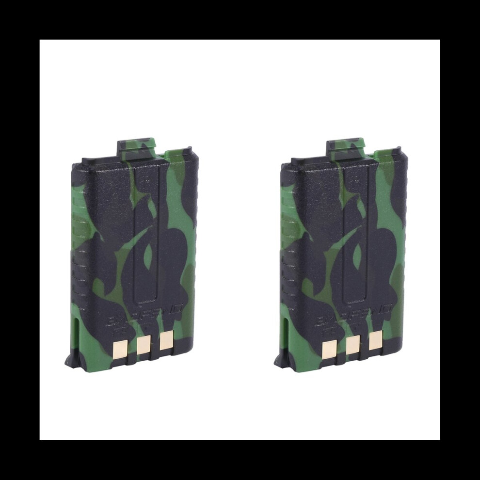 2X Original Baofeng Uv-5R Bl-5 7.4V 1800Mah Uv-5Re Lithium-Ion Battery Bf-F8hp Interphone Uv5r Two-Way Radio 4854128945912