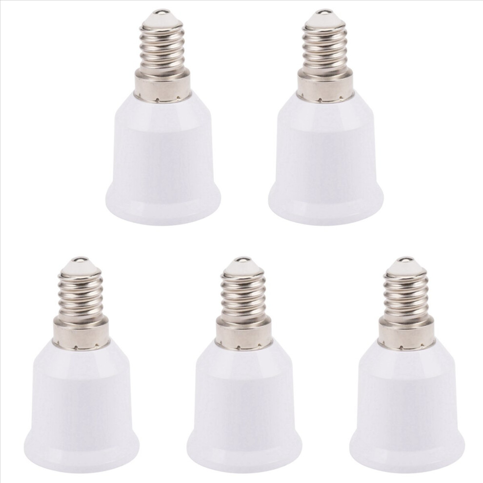 5X E14 To E26 E27 Adapter Chandelier Socket Medium Converter Bulb Base Light 4854128944960