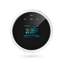 Tuya Wifi Gas Leak Detector Combustible Gas Alarm Color Screen Display Temperature for Kitchen Villa Warehouse