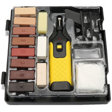 Laminate Floor Repair Kit, Wax HeatingGun for Laminate Worktop Flooring PVC Vinyl Floor Repair Kit Wax Repair Kit
