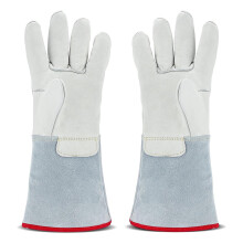 Cryogenic Gloves 14.2Inch/36cm Long Mid-Arm LN2 Protective Gloves for Liquid Nitrogen/Dry Ice/Cold Storage