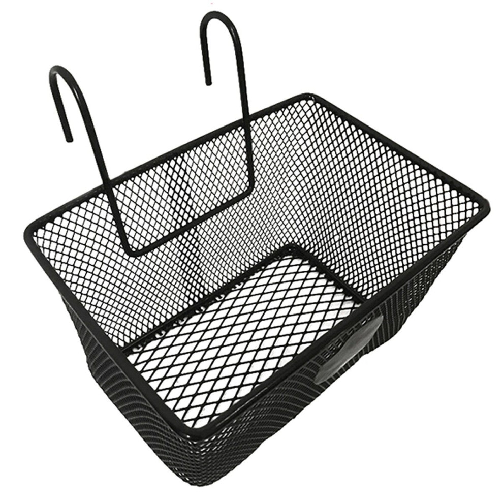 Capacity Metal Bike Basket Front Handlebar Shopping Storage E-Bike Basket Bike Baskets Rear Rack for Outdoor Shopping