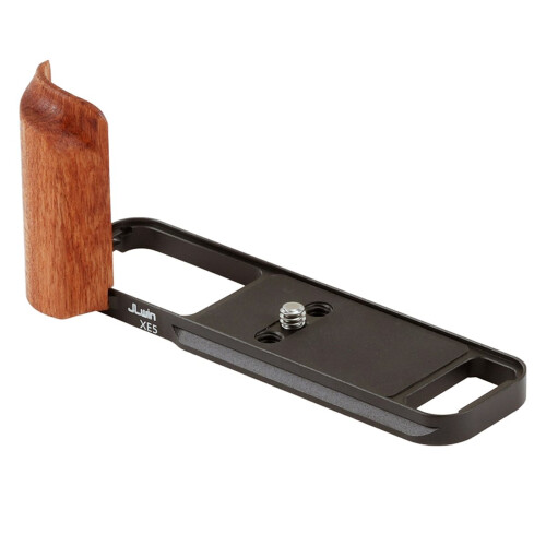 X-E5 L Plate Hand Grip Wooden X-E5 XE5 L Bracket Handle for X-E5 Camera Compatible with ARCA Interface