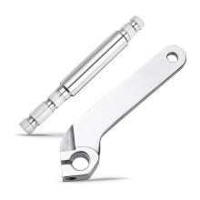 Inner Shifter Lever Shaft Kit, Stainless Steel Inner Shift Rod Lever Fit for Touring Glide
