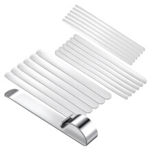 Metal Stamping Kit for Bracelets with Mandrel, Letter Stamps, and Blanks for Custom Jewelry Making