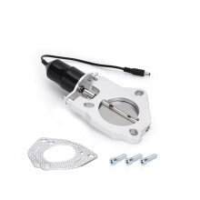 2.5" Stainless Steel Y Pipe Electric Exhaust Catback CutOut Remote Control Car Muffler Electronic Control Valve 2.5