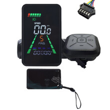 L5 E-Bike NFC LCD Display Meter 24V/36V/48V/60V UART Type C Electric Scooter LCD Meter NFC Speedometer SM5PIN
