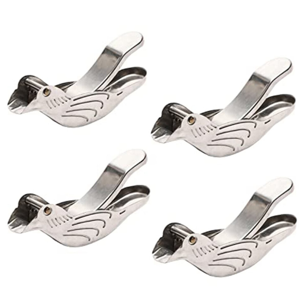 4 Pcs Stainless Steel Lemon Juicer Squeezer Manual Lemon Juicer Bird Shaped Lemon Squeezer Portable Hand Fruit Juicer 4854128993883