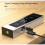 2 in 1 Laser Level Ruler Type-C Double Laser Angle Ruler Protractor Digital Inclinometer Measure Tool Protractor 5