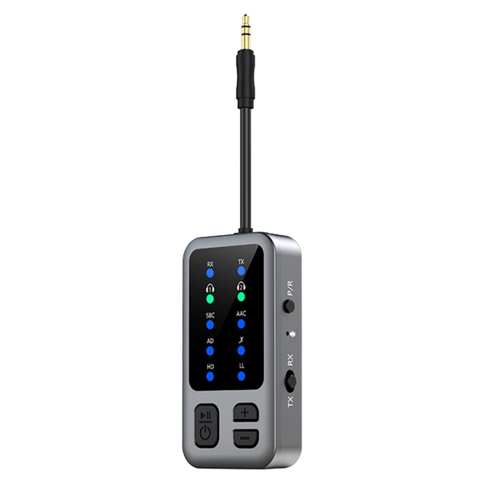 Airplane Bluetooth 5.4 Receiver Transmitter Adapter 3.5Mm Aux Mp3 Player Hifi Audio Adapter For Pc Tv Car Speaker 4854128974639