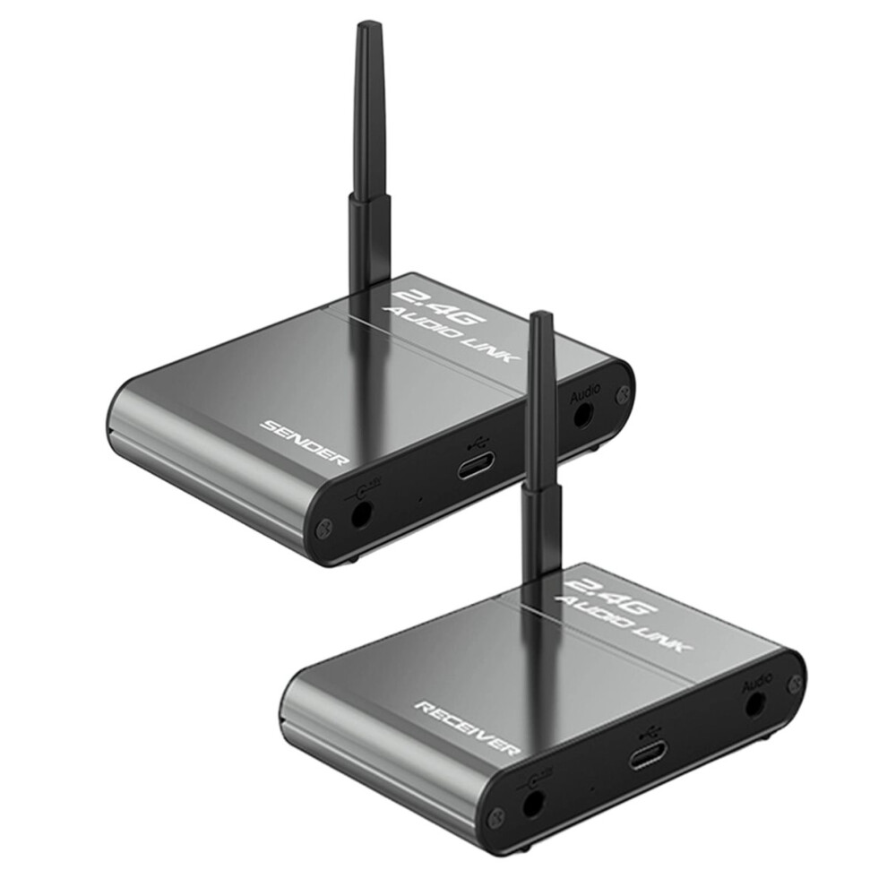 2.4G Wireless Audio Adapter 150M Range Hi-Fi Wireless Audio Transmitter Receiver For Theater Speaker Tv Live Broadcast 4854128972758