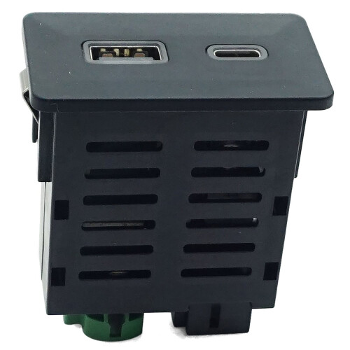 For Golf 7 MK7 B8 CarPlay Media USB Type-C Switch MIB2 USB Type-C Adapter Plug Socket Wired CarPlay 1