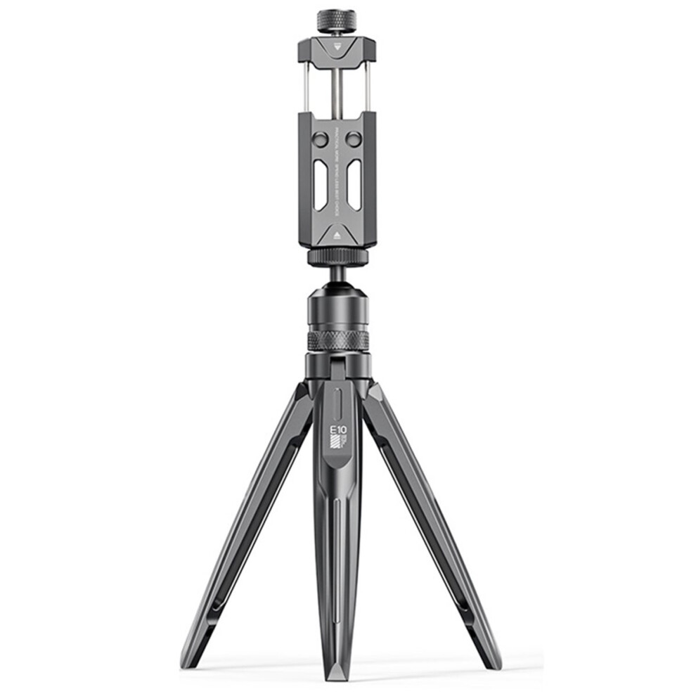 Phone Tripod Stand With Phone Clip For Smartphone Aluminium Smartphone Mini Tripod Pocket Cell Phone Stand Universal 4854128953276