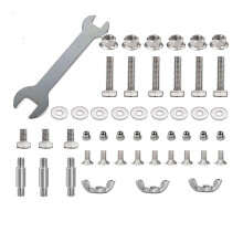 Replacement Hardware Bolt & Nut Set for Patio Heater - Propane Outdoor Space Heater Accessories