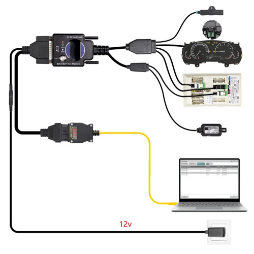 BDC3 Programming Test Platform for Diagnose Work with IM608 /LAUNCH X431/ Diagnostic Scanners 2