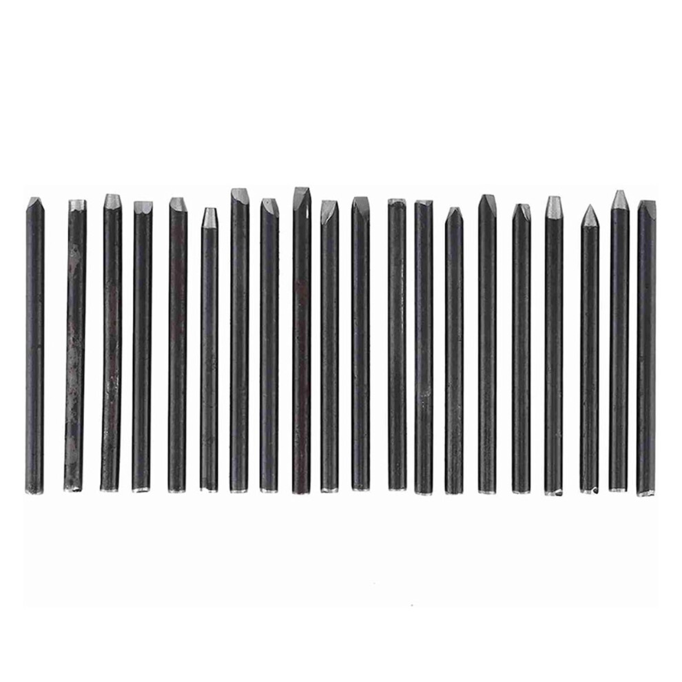20Pcs Metal Stamps Set, 0.2X0.23in Jewelry Metal Stamping Tools, Professional Metal Design Stamps, Punch Stamp 4854128970051