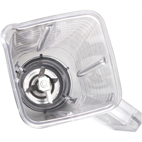 Replacement Parts 5-Cup Square Plastic Jar with Lid,Compatible for Blenders 2