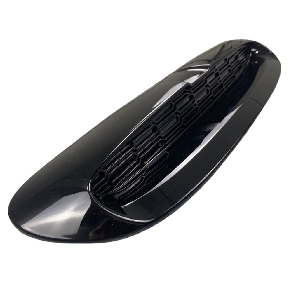 Gloss Front Engine Bonnet Hood Scoops For Mini S F54 F55 F56 F57 2014-2024 Black 4854128971409