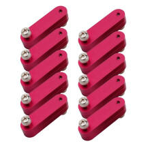 Steel Ruler Positioning Block Adjustable Thickness Ruler Stop Fence Woodworking Rulers Limit Block Scribing Tool Red