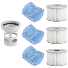 Spa Accessories for Mspa Includ Screw-in Base Adapters, Inflatable Spa Pool Filters, Wave Spa Type Pool Filters