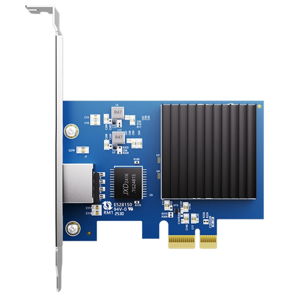 10G Pci-E To Rj45 Network Card Rtl8127 Chip 10 Gigabit Ethernet Pci Express Network Card For Pc Pxe Wake-On-Lan () 4854128903073