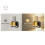 Adjustable Brightness LED Night Light 3000K,Wall Plug-in Nightlight with 0-100LM,Sensor for Bedrooms, Hallways EU Plug 6