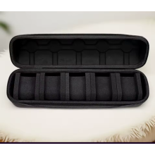 5-Slot Travel Watch Case Hard Shell Organizer (Black)