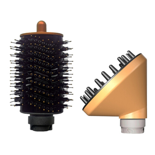 Diffuser Attachment & Smoothing Comb Nozzle for FlexStyle Blow Dryers Attachment Volumizing Brush Styling A 2