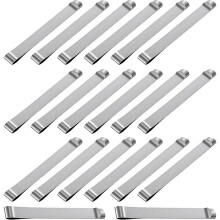 20PCS Hemming Clips Sewing Clips for Fabric and Quilting, Fabric Clips for Binding, Quilting Clips with Inch Scale