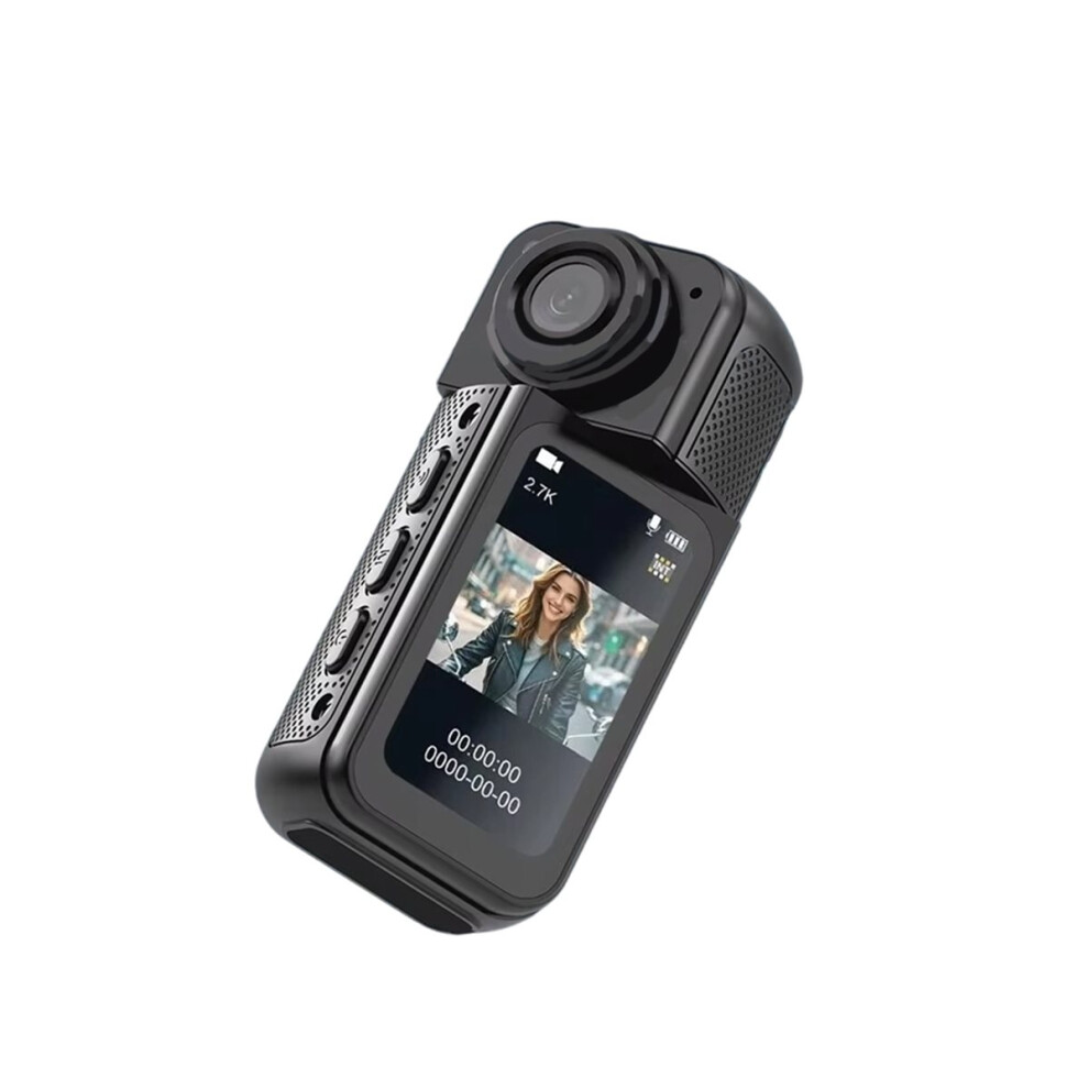 Mini Pocket 2.7K Action Camera 1080P Sports Cam With Wifi 180 Wide Angle Thumb Camera For Travel Bike And Vlogging 128G 4854128985758