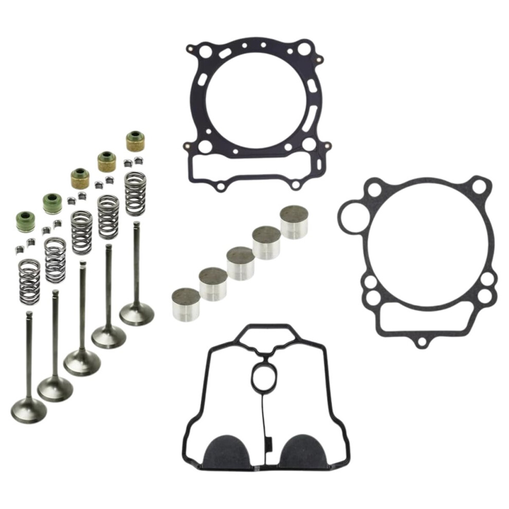 Engine Cylinder Head Valves Gasket Kit For Atv Yfz450 04-2009 5Ta-11181-00-00 5Ta-12121-00-00 5Ta-11351-00-00 4854128903653