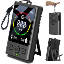 Portable Carbon Monoxide Detector, Travel Carbon Monoxide Detector Rechargeable 168H Standby, for Hotel, Fireplace