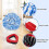 Handle Mop Heads and Base Replacement Sets Compatible with EasyWring Rinseclean 2 Tank SystemReusable 2