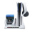 For Slim Multi-Function Cooling Base Console Universal Base with Disc Storage Rack and Three Wind Speed Settings 2